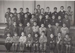 ECOLE MAGNAN GARCONS 1949 CM1 MME SEVILLA